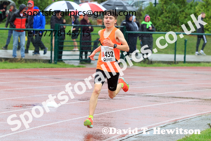 BBoys Under-15s 2025 Northern Athletics Autumn Road Relays, Leigh, Lancashire. Photo: David T. Hewitson/Sports for All Pics
